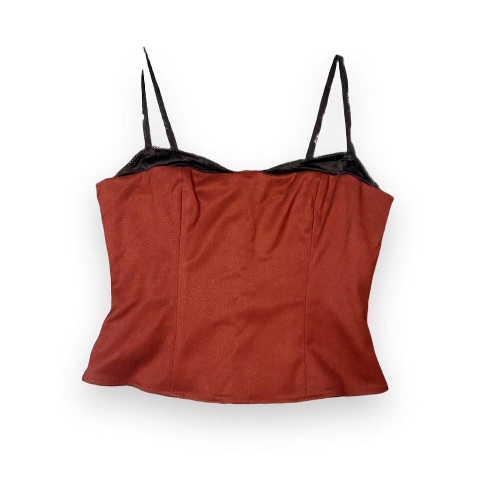 Reformation Women's Orange and Red Corset